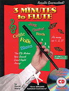 THREE MINUTES TO FLUTE BK/CD cover